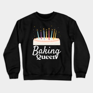 Baking Queen Crewneck Sweatshirt